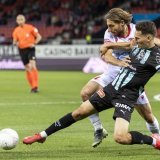 Numa Lavanchy face à Konrad Faber.